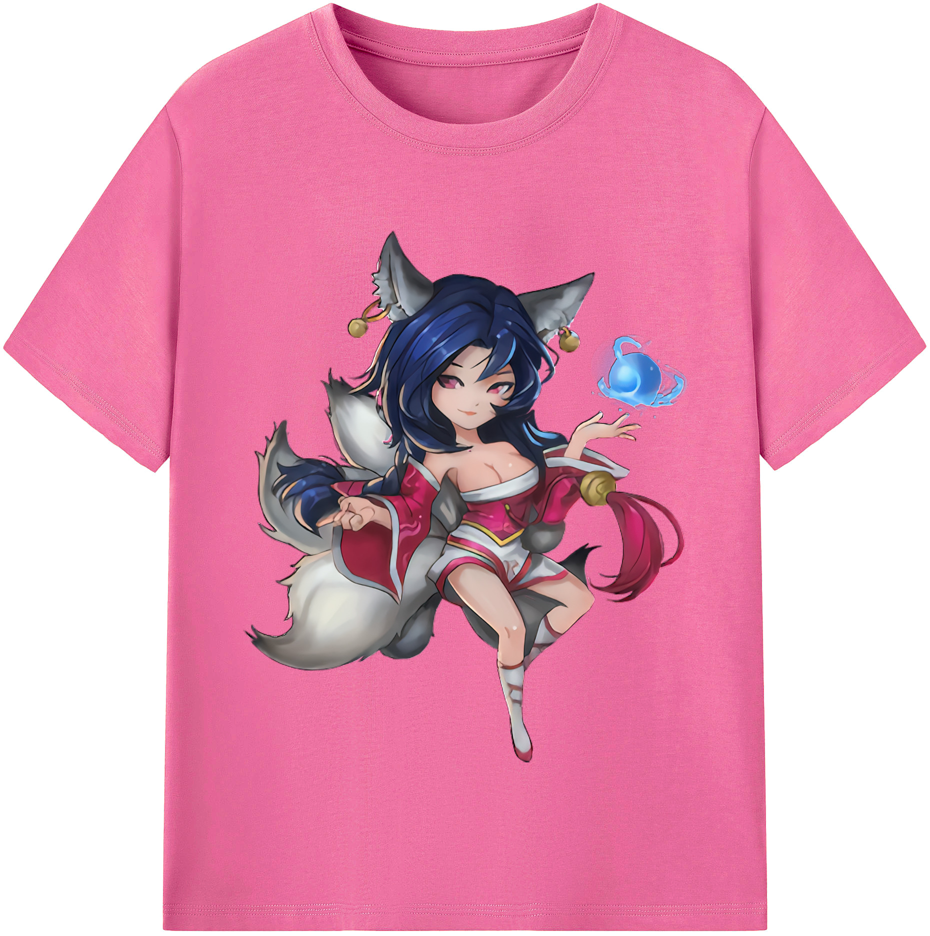 （画像用） リーグ・オブ・レジェンド League of Legends LOL レディースカジュアルプリントTシャツ（綿100％）